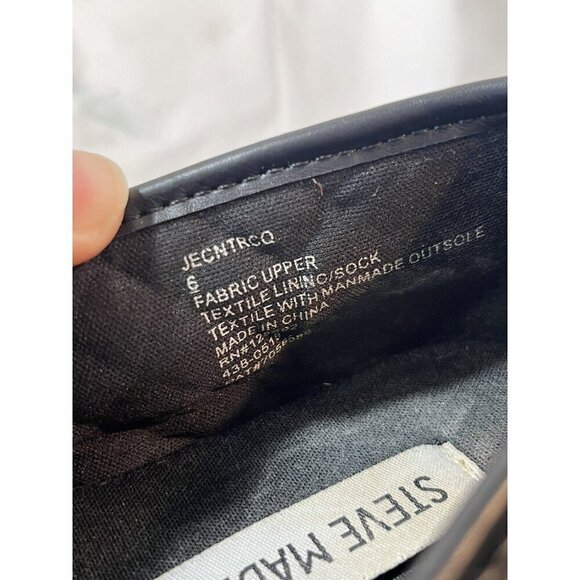 Steve Madden Women Animal Print Quilted Fabric Slip On  Sneakers Sz 7 JECNTRCO - Picture 8 of 12